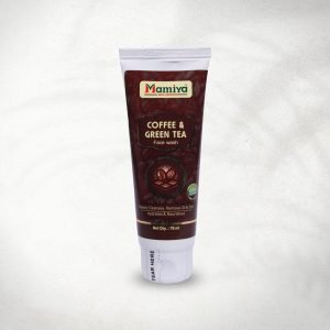 Mamiya Coffee & Green Tea Facewash – 75ml