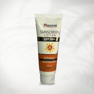 Mamiya Sunscreen Lotion SPF60+ - 75ml